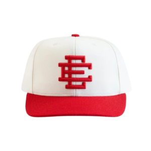 EE Hat White Red